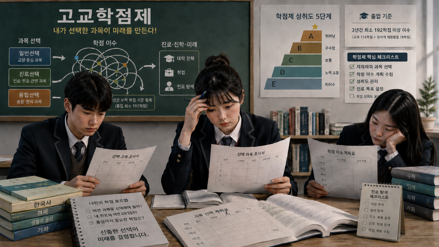 고교학점제에 대한 학생들의 대답은 ‘혼란’